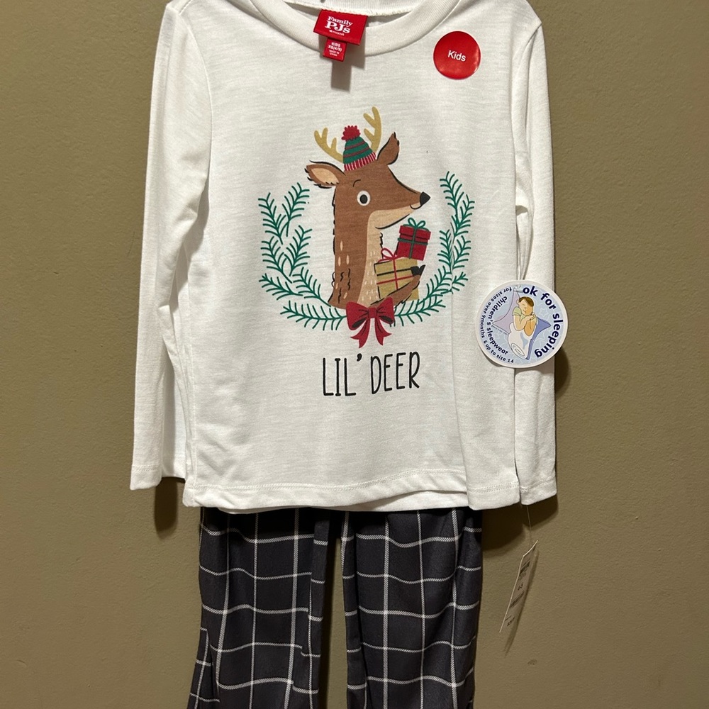 Family PJs Kids 4-5 2 Piece Pajama Set